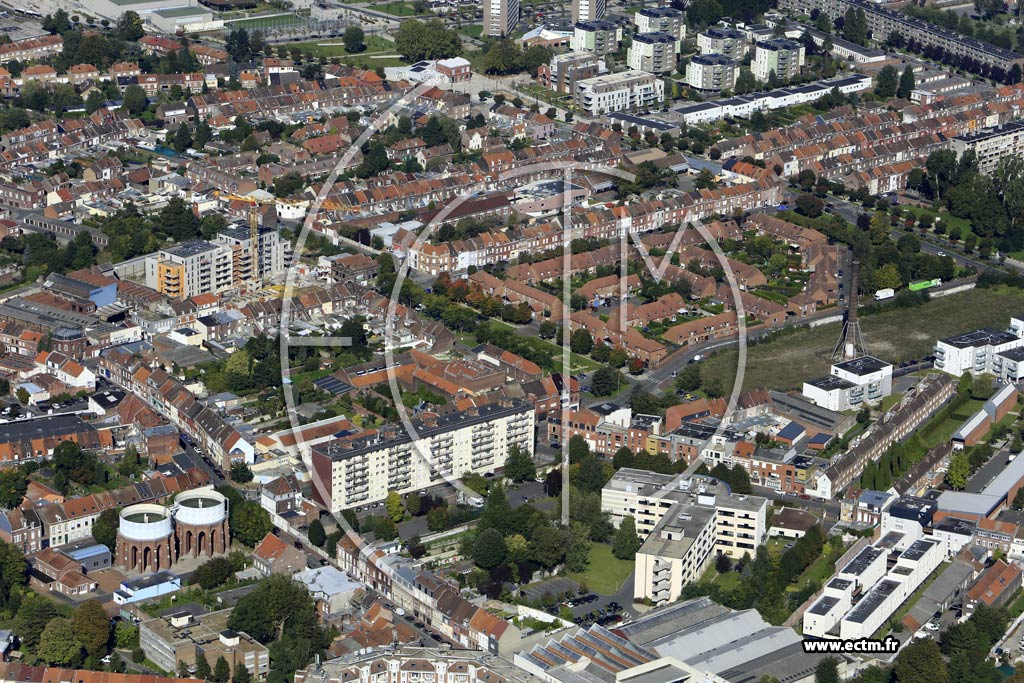 Photo arienne de Tourcoing (la Blanche Porte)