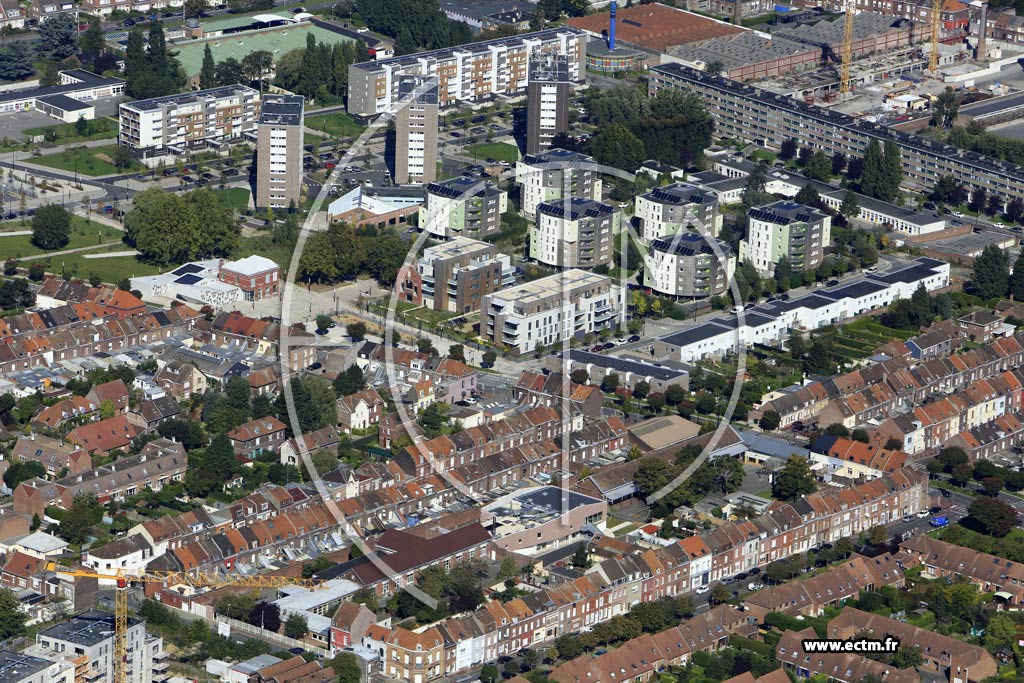 Photo arienne de Tourcoing (le Brun Pain)
