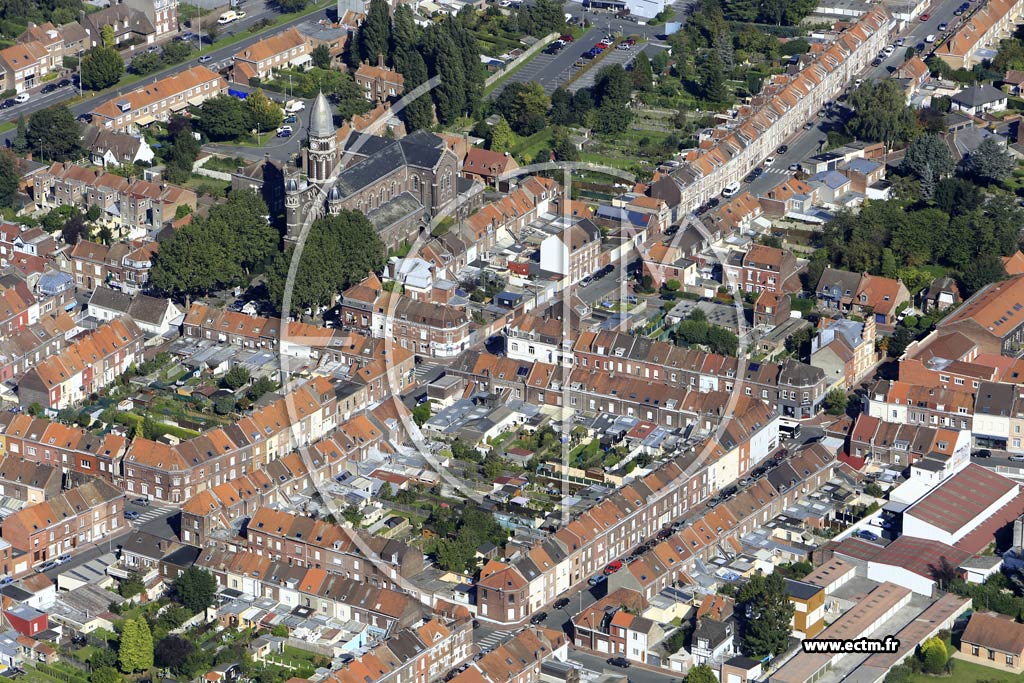Photo arienne de Tourcoing (le Brun Pain)