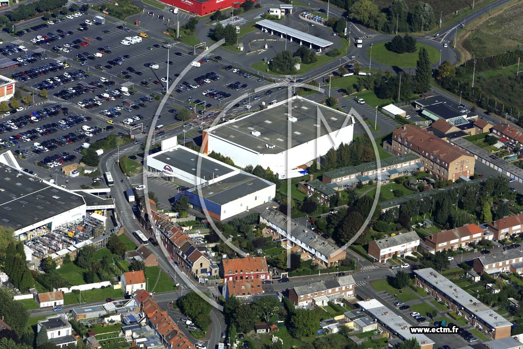 Photo arienne de Tourcoing (le Pont Rompu)