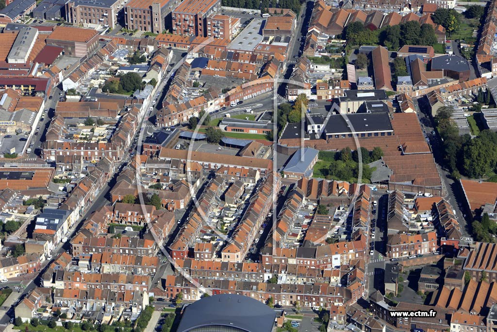 Photo arienne de Tourcoing (le Virolois)