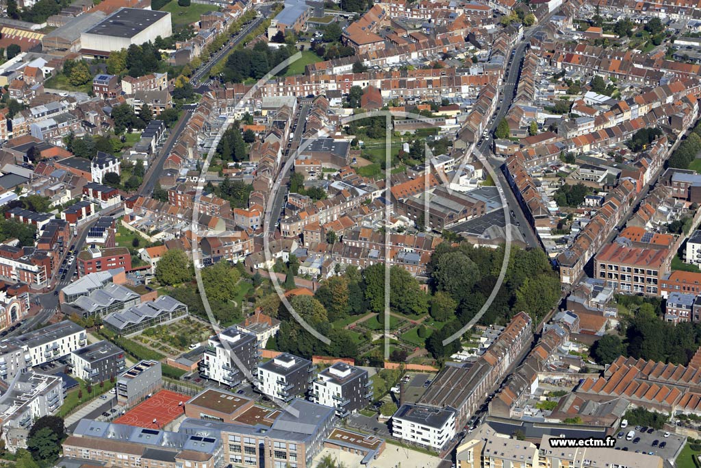 Photo arienne de Tourcoing (le Virolois)