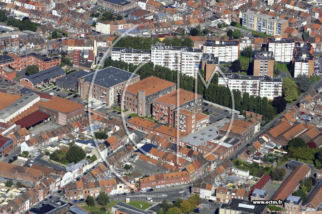 Photo arienne de Tourcoing (le Virolois)