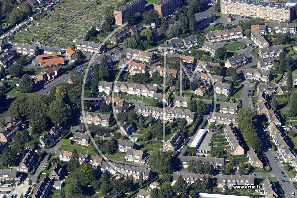 Photo arienne de Tourcoing (les Orions)
