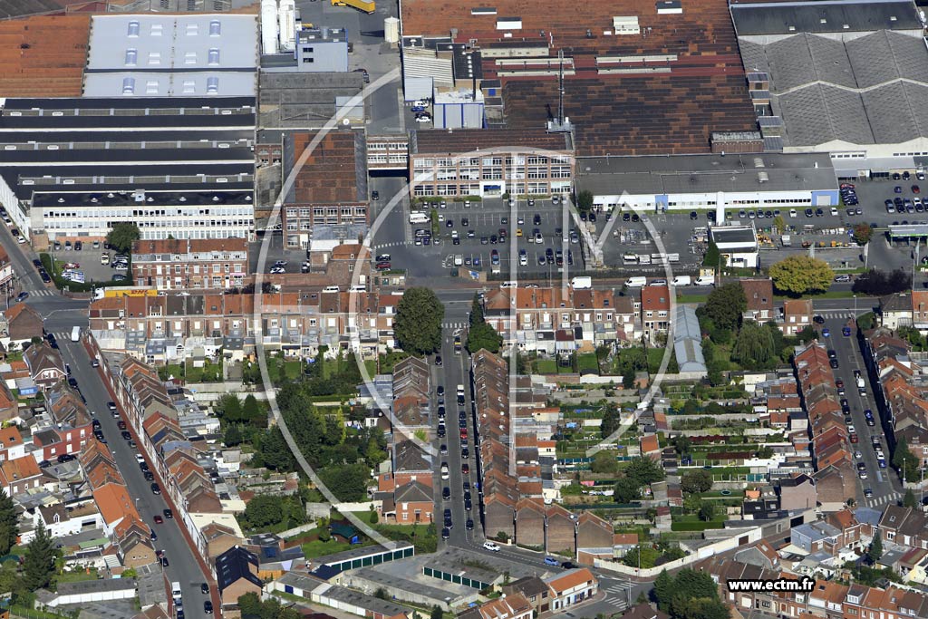 Photo arienne de Tourcoing (les Phalempins)