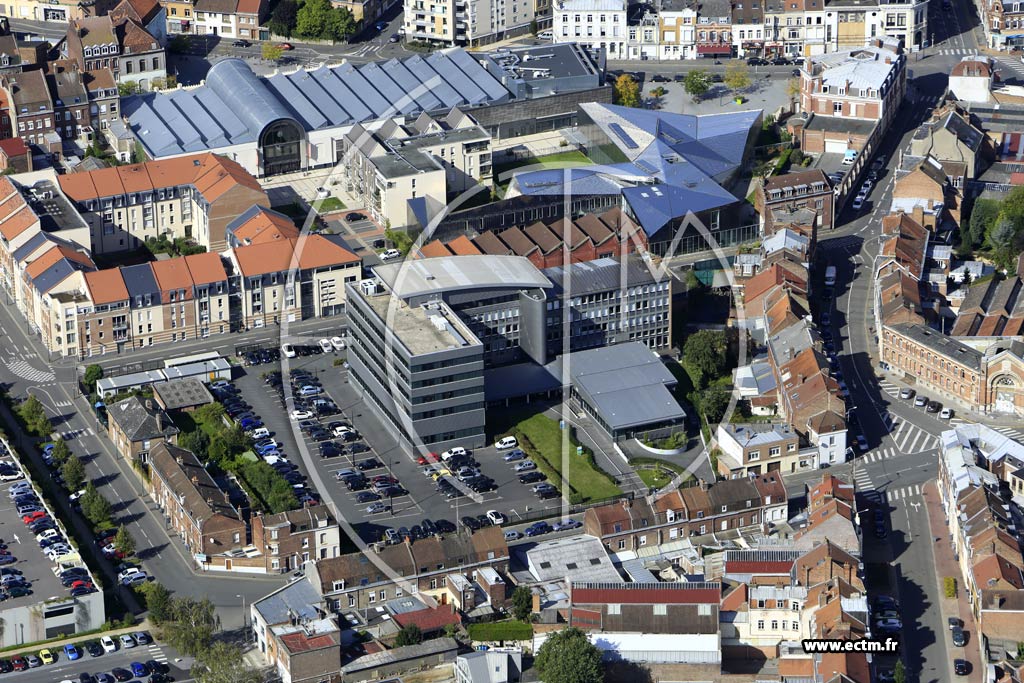 Photo arienne de Armentires (Centre)