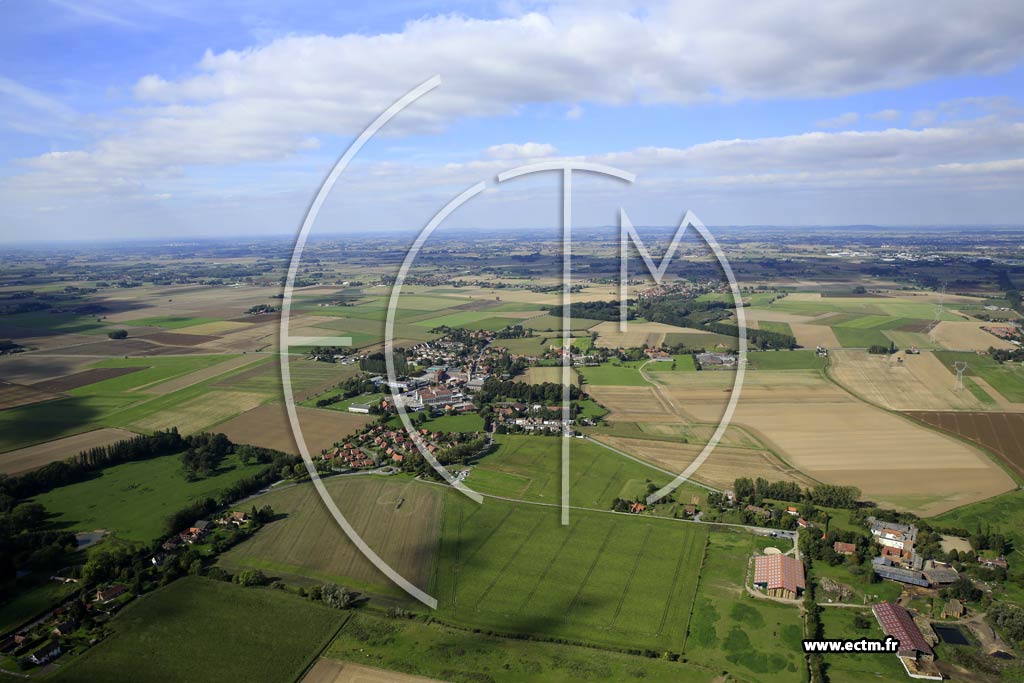 Photo arienne de Beaucamps-Ligny