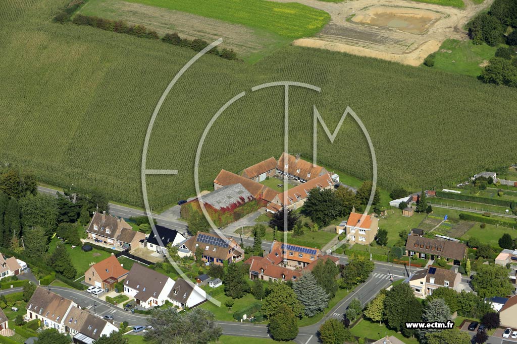 Photo arienne de Beaucamps-Ligny