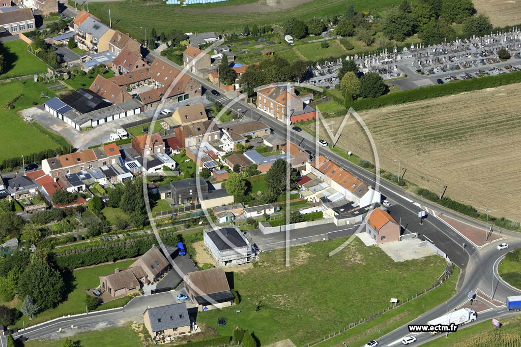 Photo arienne de Frelinghien
