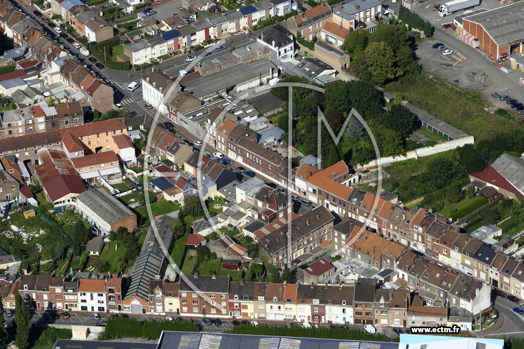 Photo arienne de Lille (le Marais)