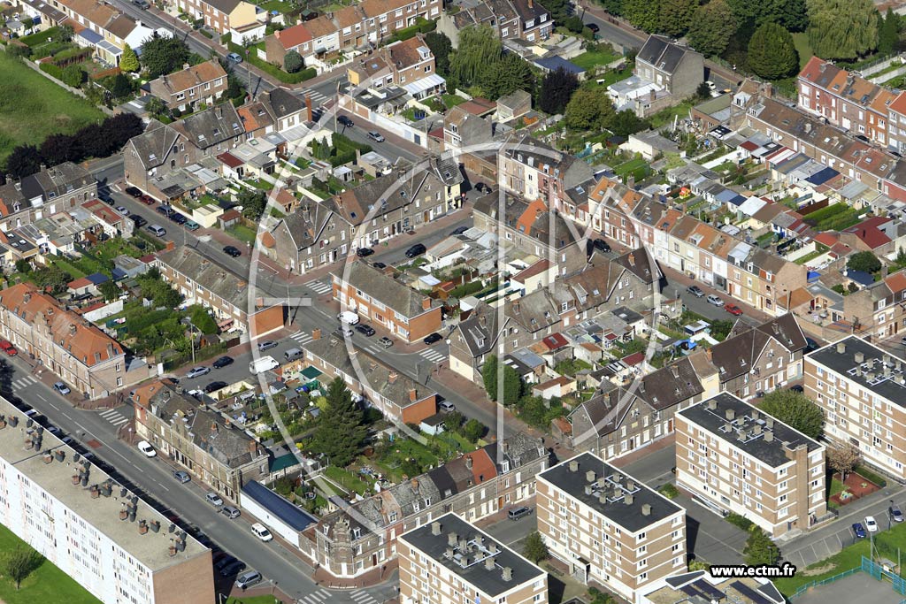 Photo arienne de Lille (le Marais)