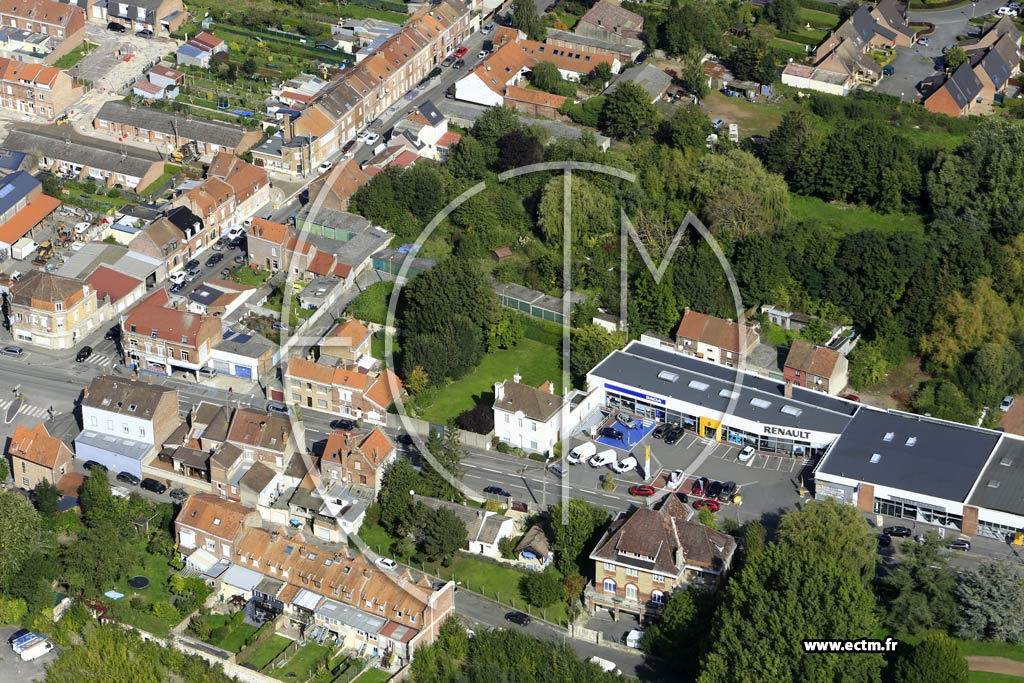 Photo arienne de Nieppe (le Pont de Nieppe)
