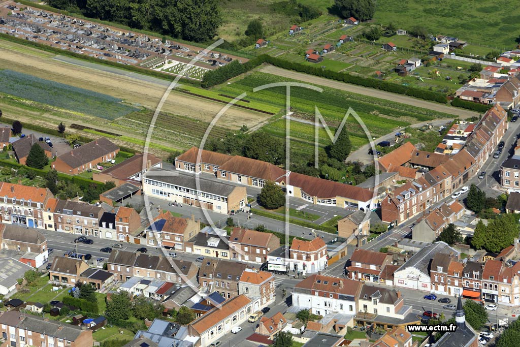 Photo arienne de Nieppe (le Pont de Nieppe)