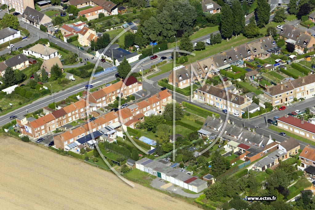 Photo arienne de Nieppe (le Pont de Nieppe)