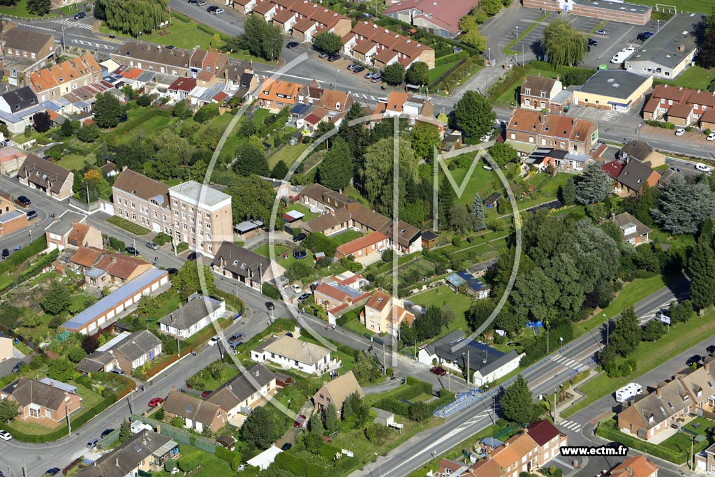 Photo arienne de Nieppe (le Pont de Nieppe)