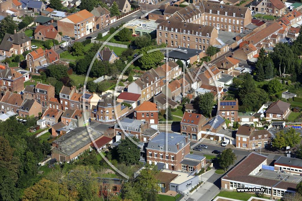 Photo arienne de Quesnoy-sur-Dele (Centre)