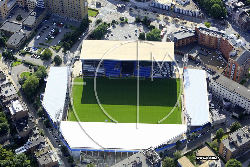 Photo arienne de Charleroi (Stade du Pays de Charleroi)