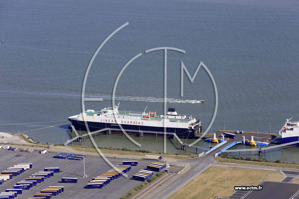 Photo arienne de Montoir-de-Bretagne (Port)