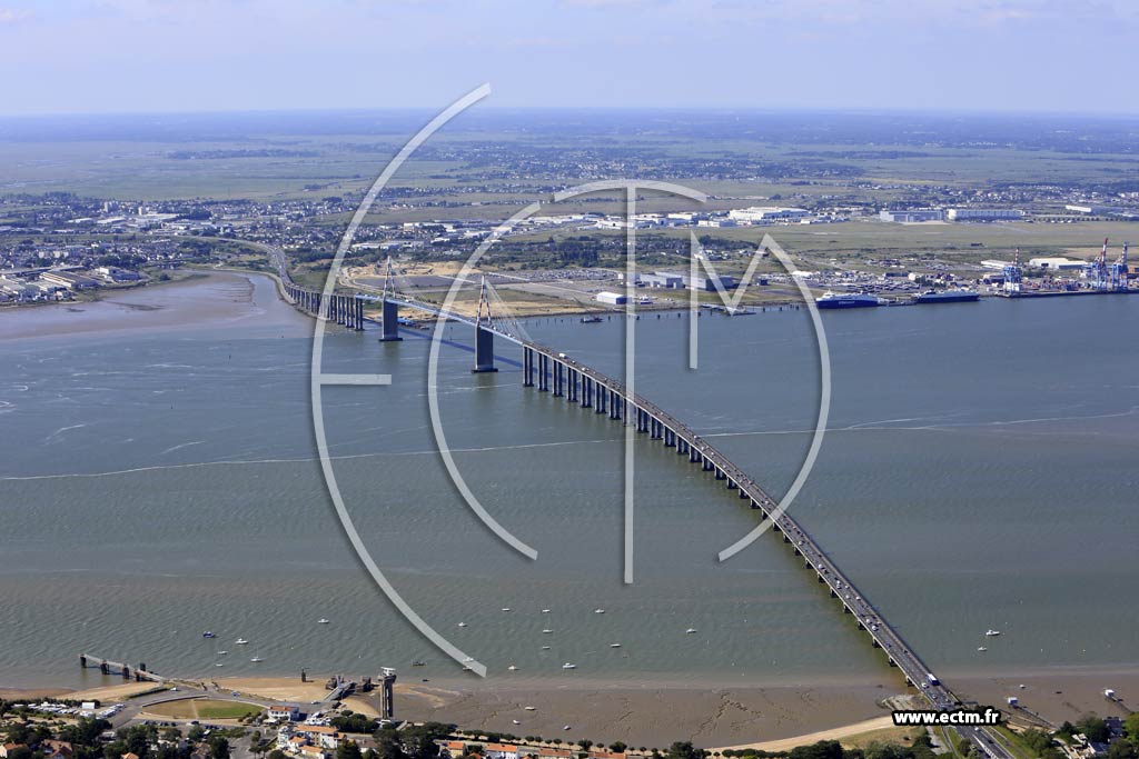 Photo arienne de Saint-Brevin-les-Pins (Pont de Saint-Nazaire)