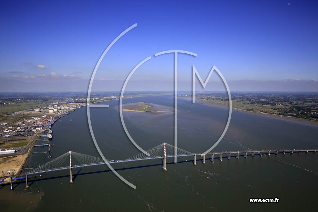 Photo arienne de Saint-Nazaire (Pont de Saint-Nazaire)