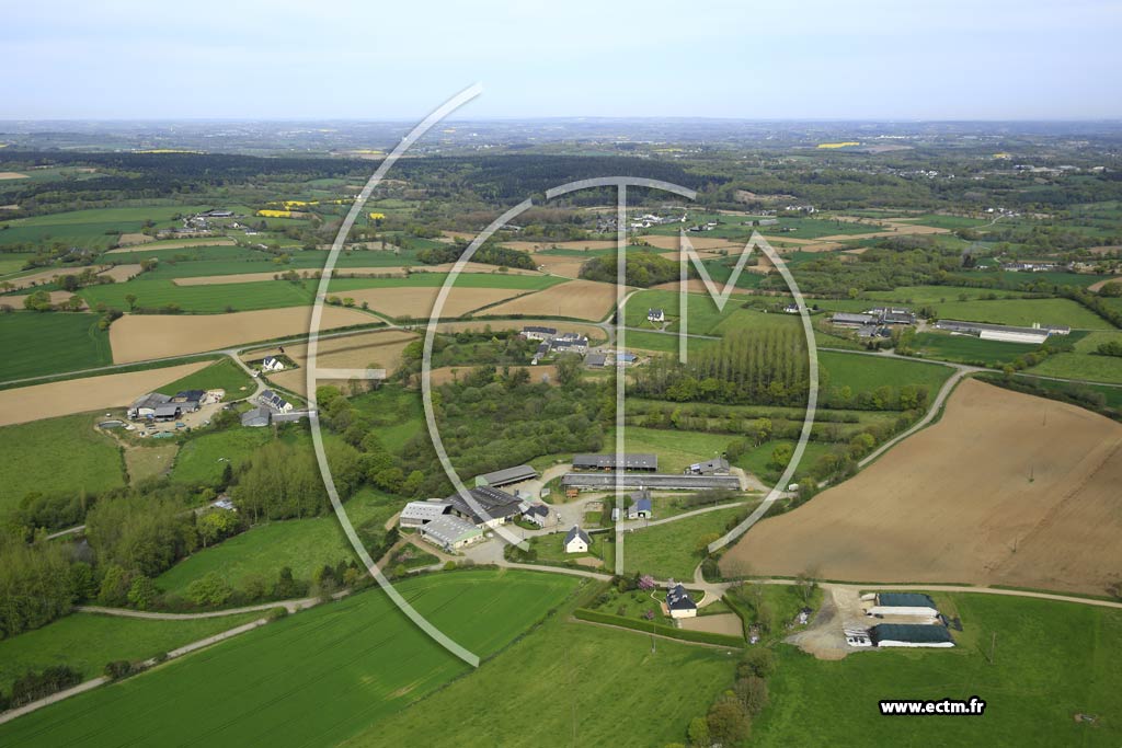 Photo arienne de Hnon (le Bosquion)