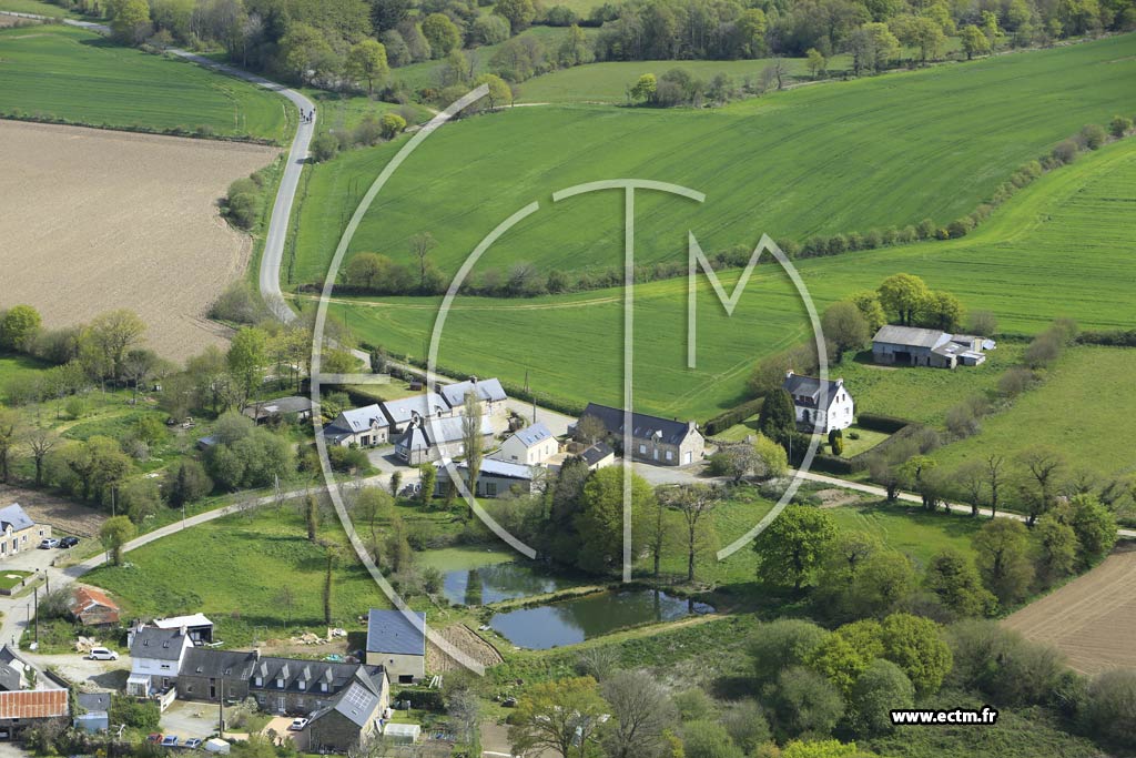 Photo arienne de Plaintel (la Ville Bresset)