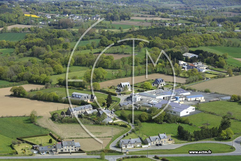 Photo arienne de Plaintel (le Grand Coudray)
