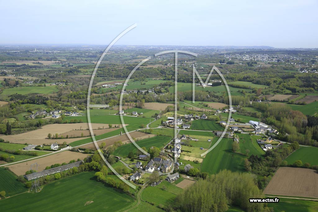 Photo arienne de Saint-Carreuc (la Ville Main)