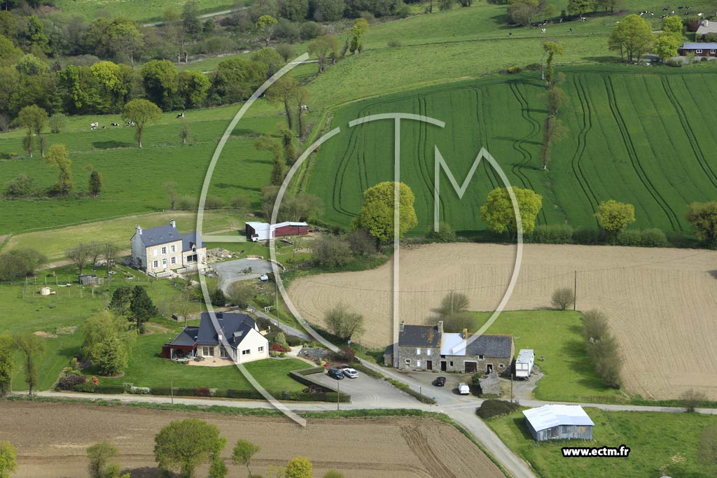 Photo arienne de Saint-Carreuc (le Coudray)
