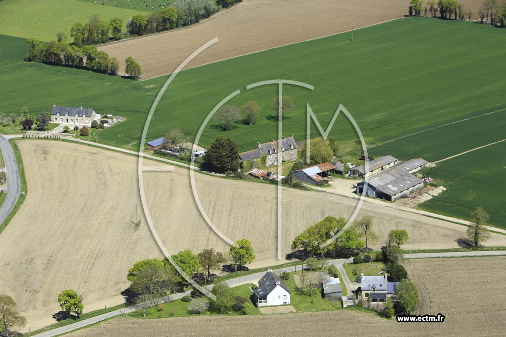 Photo arienne de Bourseul (la Haute Lande)