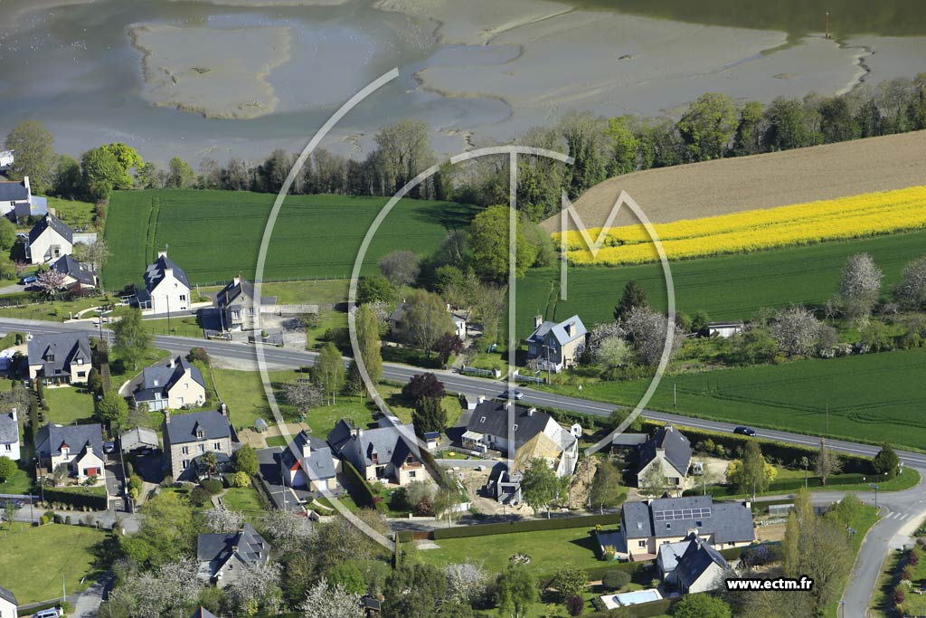 Photo arienne de La Vicomt-sur-Rance (Lyvet)