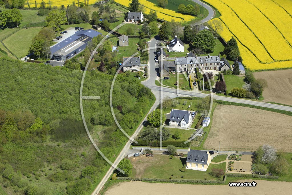 Photo arienne de Plancot (le Frne)