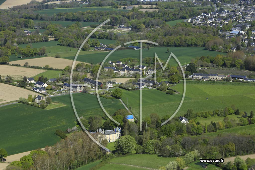 Photo arienne de Plour-sur-Rance (le Chne Vert)