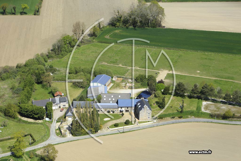Photo arienne de Pluduno (la Rougerais)