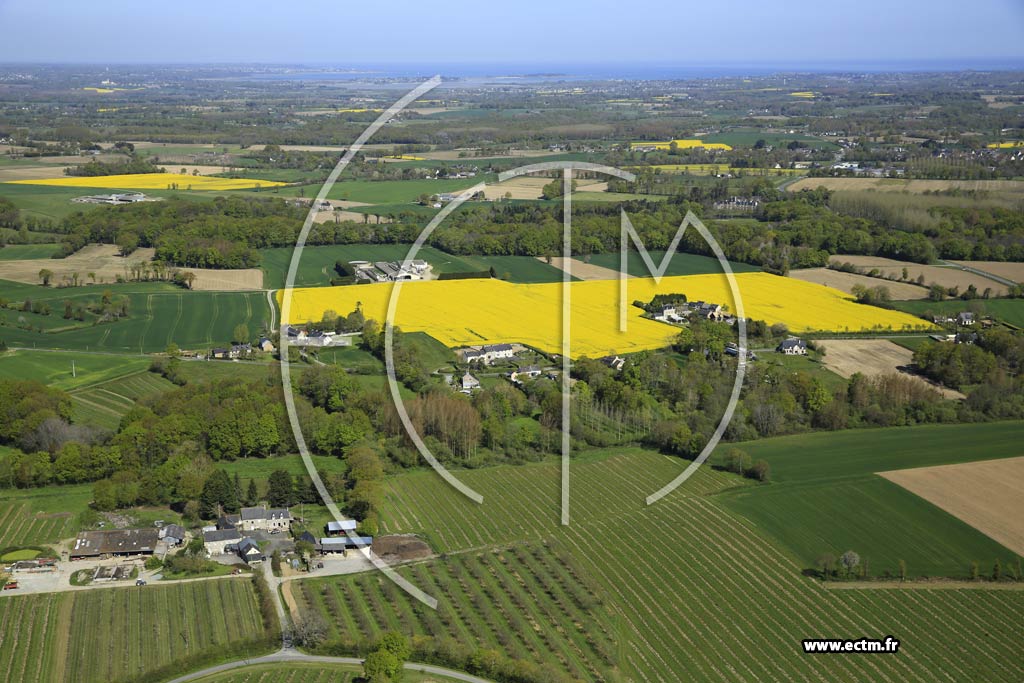 Photo arienne de Taden (le Coudray)