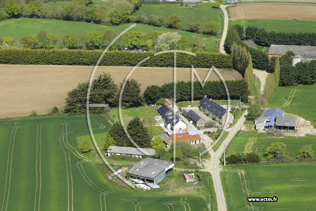 Photo arienne de Hnansal (la Ville Neuve)