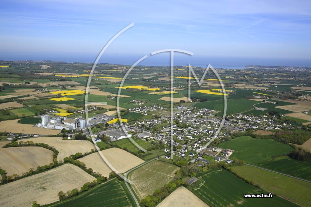 Photo arienne de Hnansal (le Chemin Chausse)