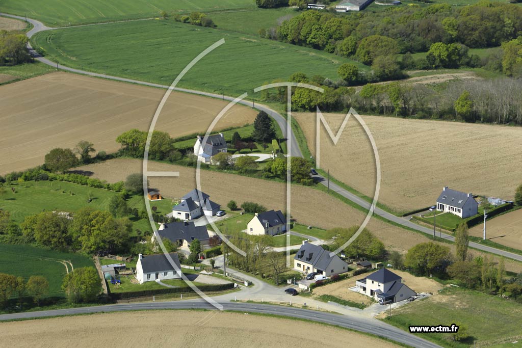 Photo arienne de Hnansal (le Chemin Chausse)