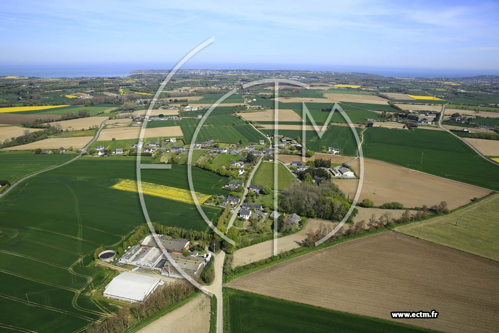 Photo arienne de La Bouillie (la Chapelle aux Comtes)