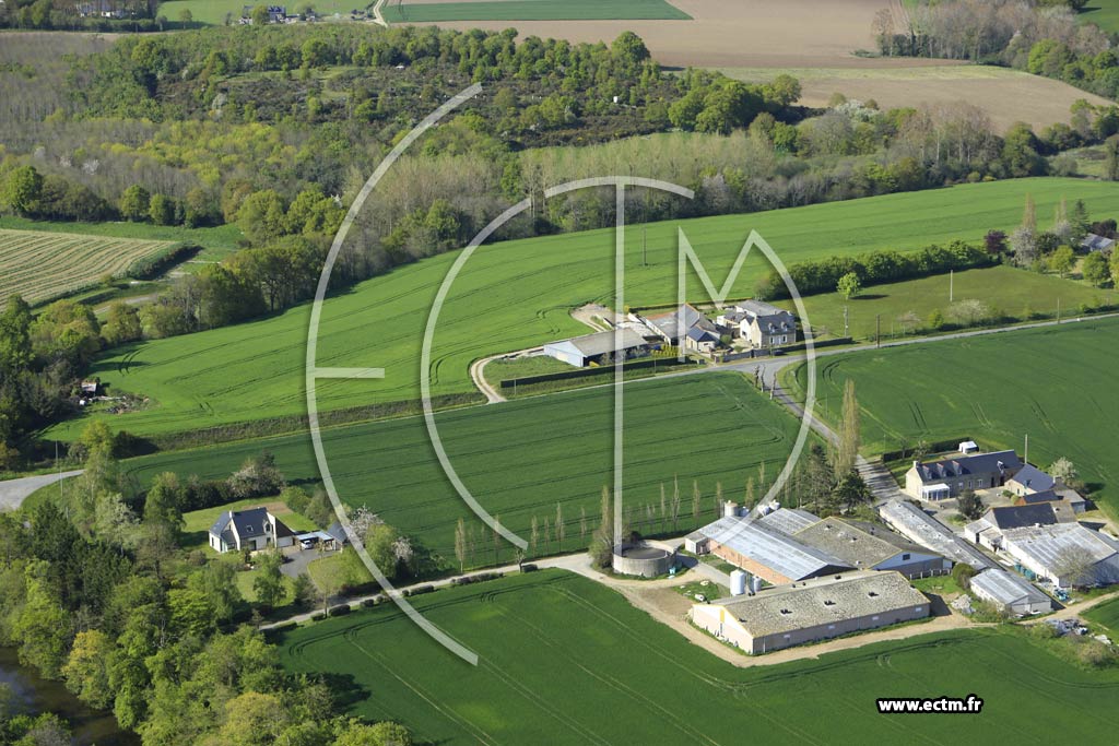 Photo arienne de La Malhoure (le Grand Clos)