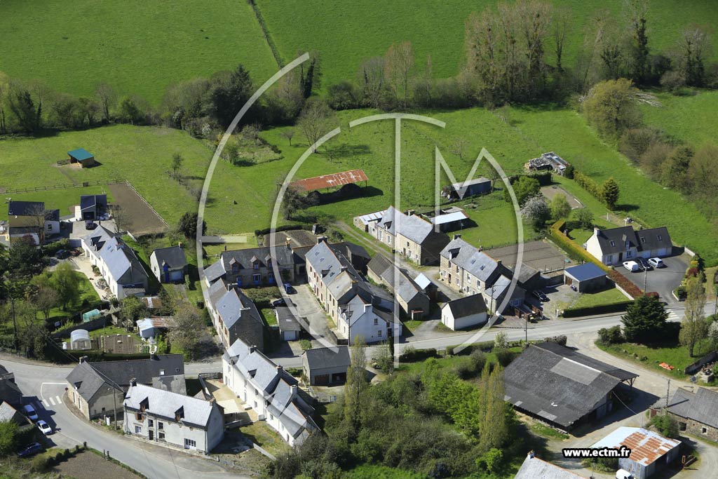 Photo arienne de Lamballe
