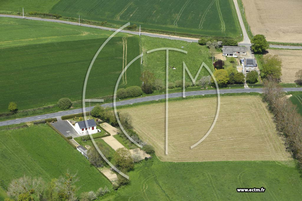 Photo arienne de Lamballe (les Fougres - Beau Sjour)