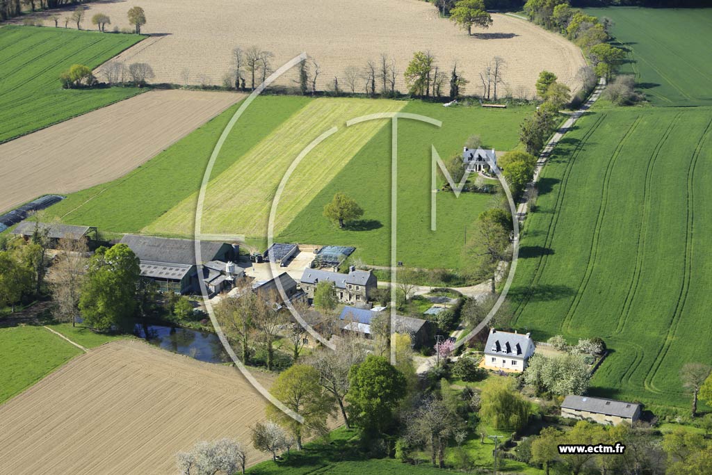 Photo arienne de Lamballe (les Nos)