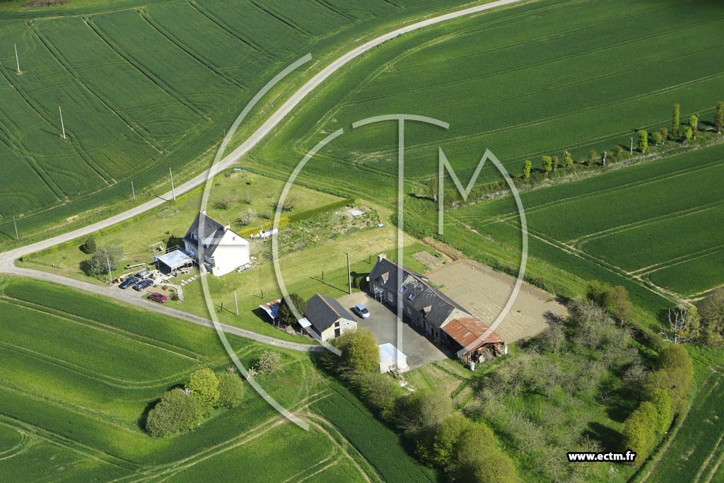 Photo arienne de Lamballe (les Nos)