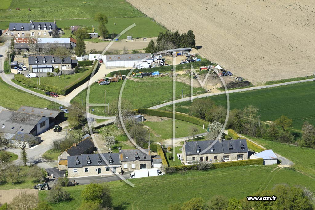 Photo arienne de Lamballe (Prmas)