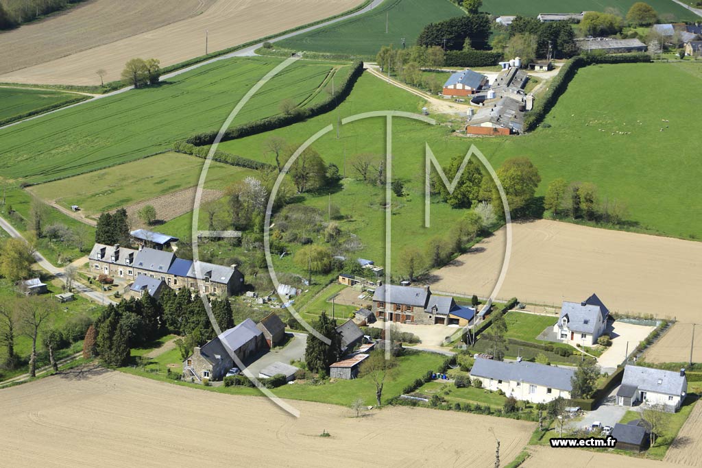 Photo arienne de Pldliac (le Pr Nargant)
