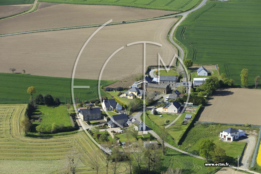 Photo arienne de Plne-Jugon (la Chnaie Frtay)