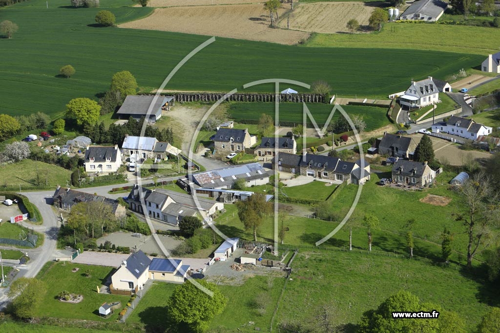 Photo arienne de Quintenic (les Riaux)