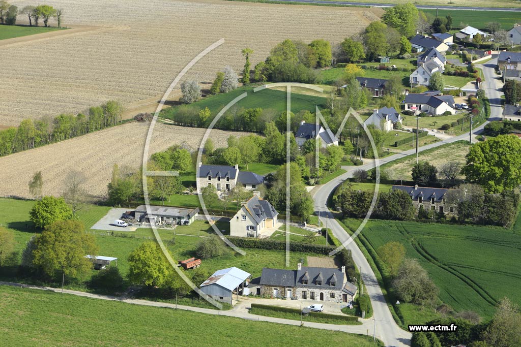 Photo arienne de Saint-Denoual (le Haut Boulay)