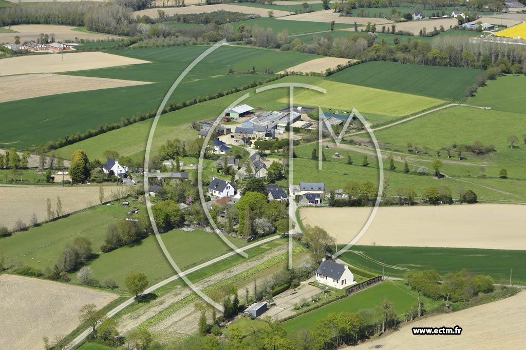 Photo arienne de Saint-Rieul (la Haute Ville)
